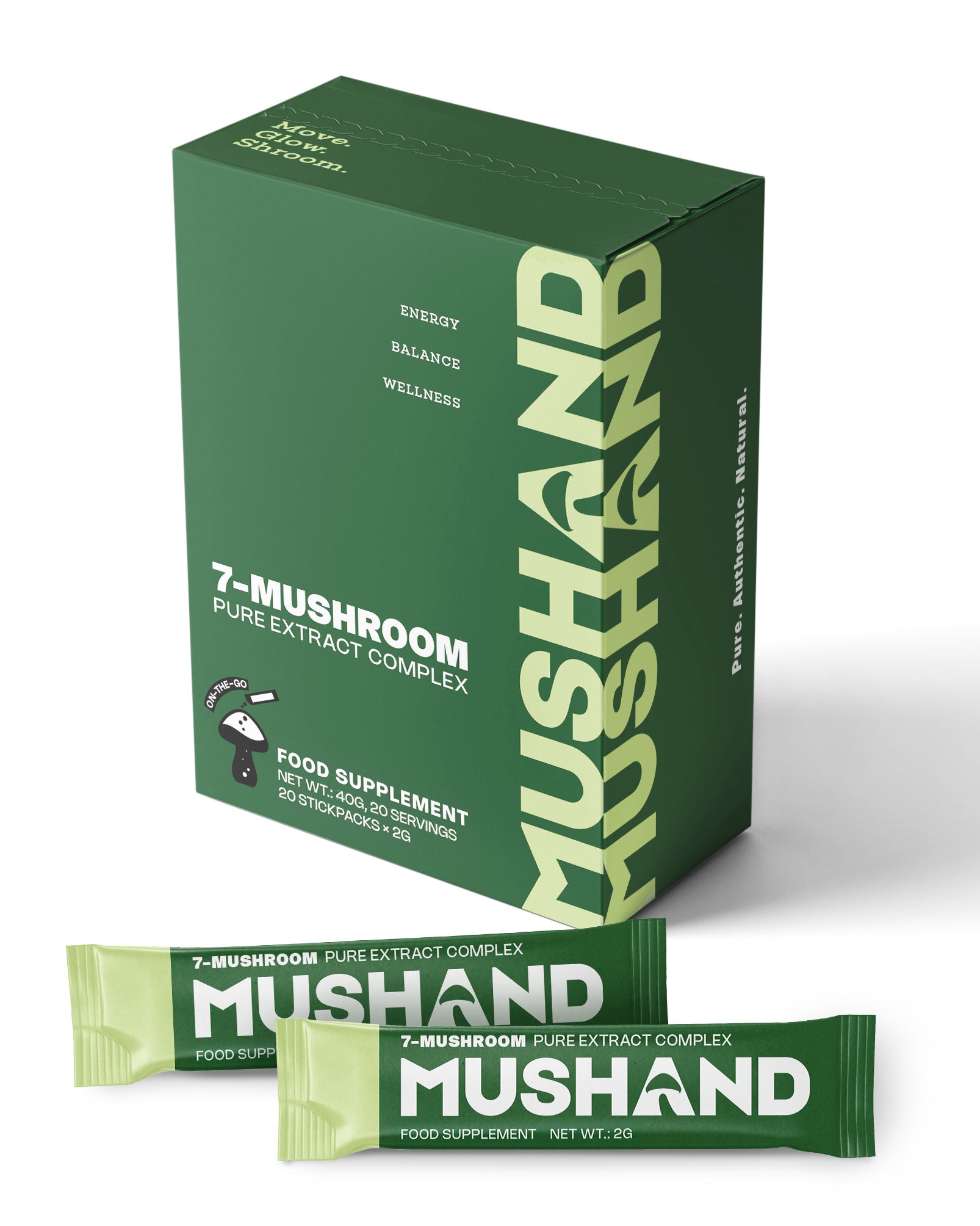7-Mushroom Pure Extract Complex – MUSHAND