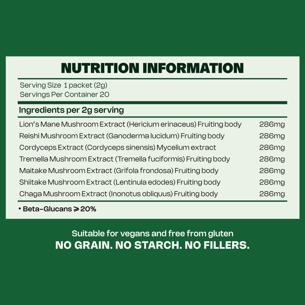 7-Mushroom Pure Extract Complex