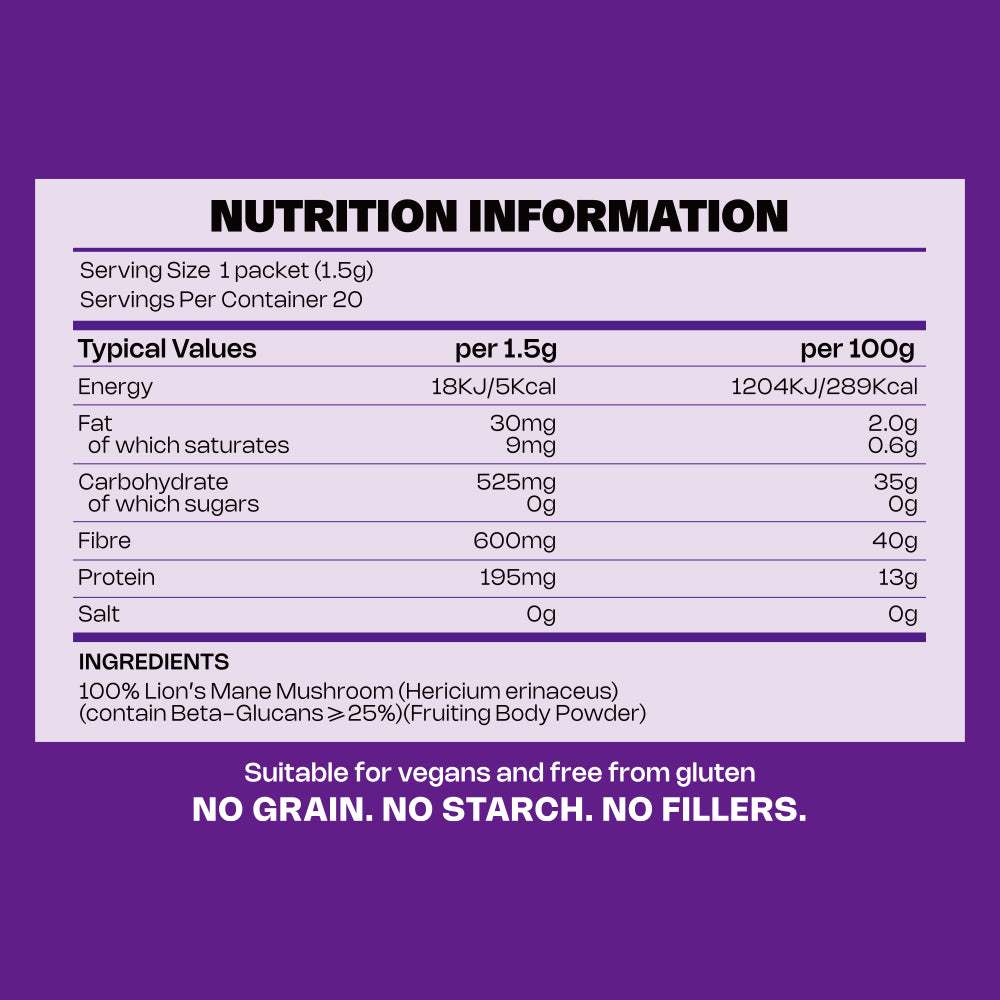Lion's Mane Mushroom Powder